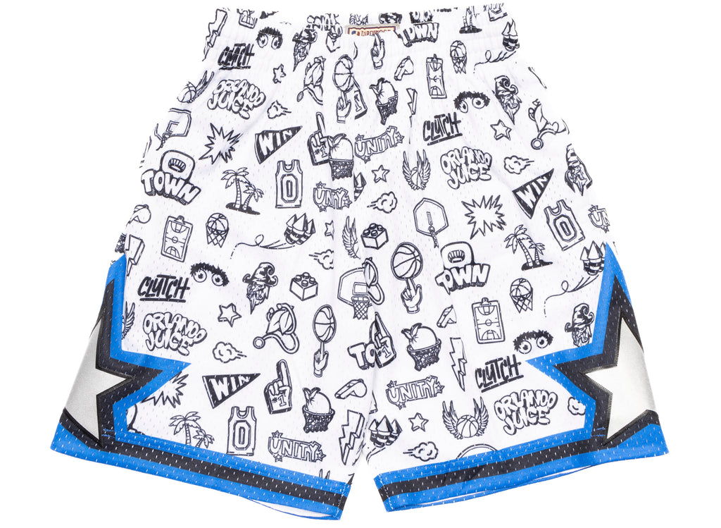 Mitchell & Ness NBA 1994 Magic Doodle Swingman Shorts