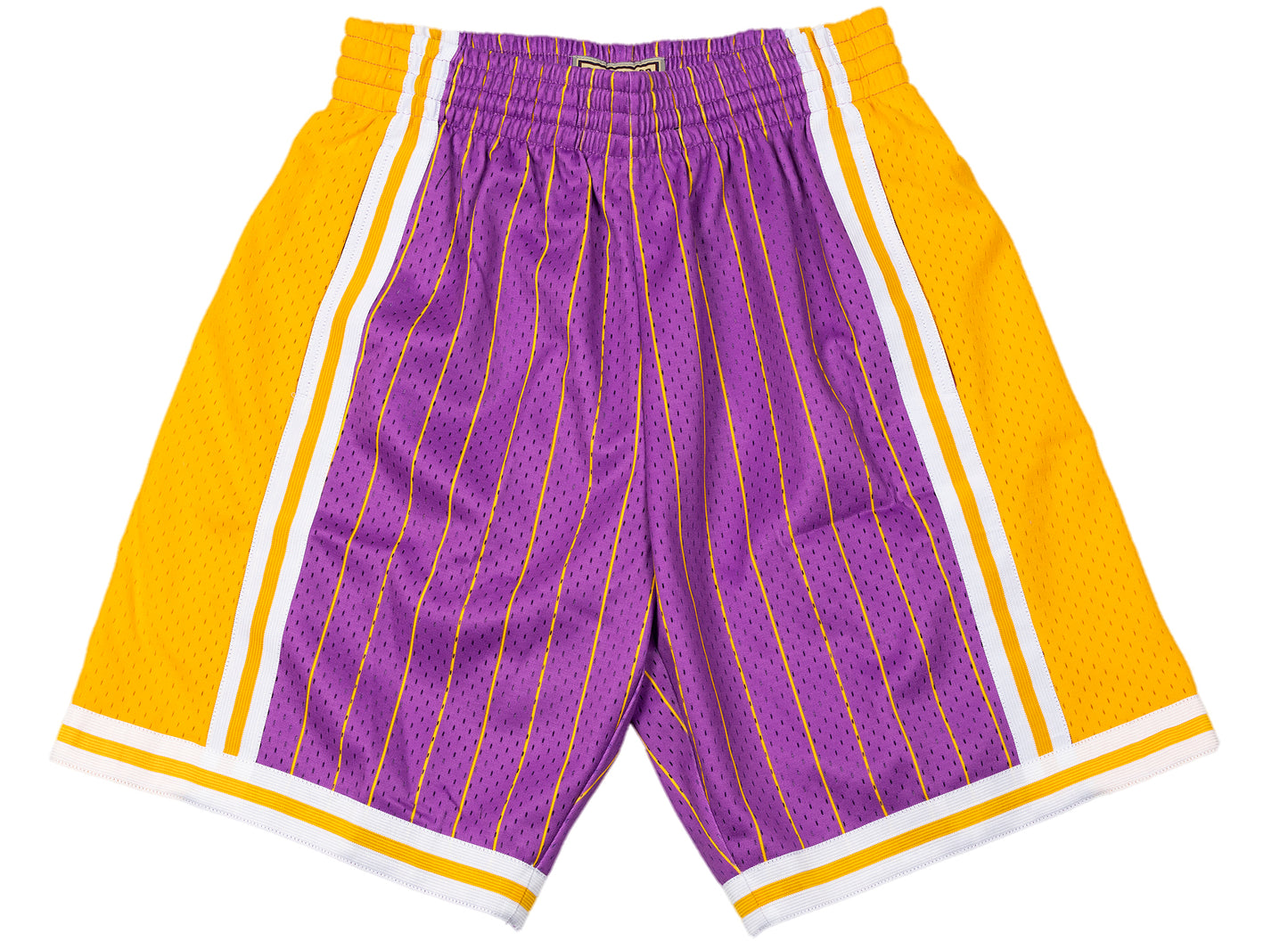 Mitchell & Ness LA Lakers Neon World Swingman Shorts
