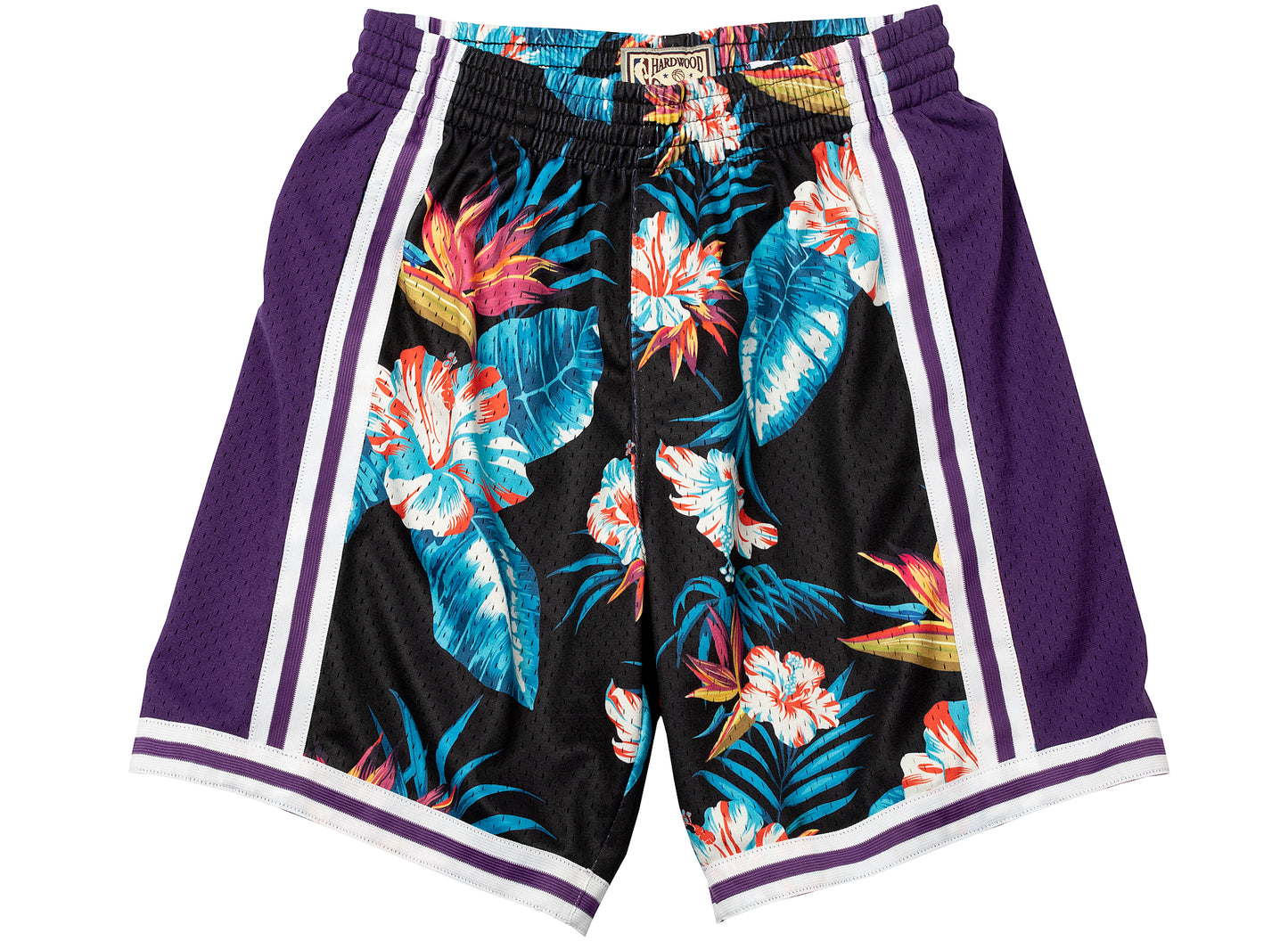 MITCHELL & NESS NBA FLORAL SHORTS lakers