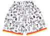 Mitchell & Ness NBA 1993 Rockets Doodle Swingman Shorts