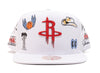 Mitchell & Ness NBA Hand Drawn Rockets Snapback