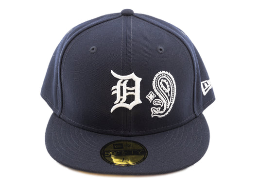 New Era Detroit Tigers 59FIFTY Paisley Brim Fitted Hat