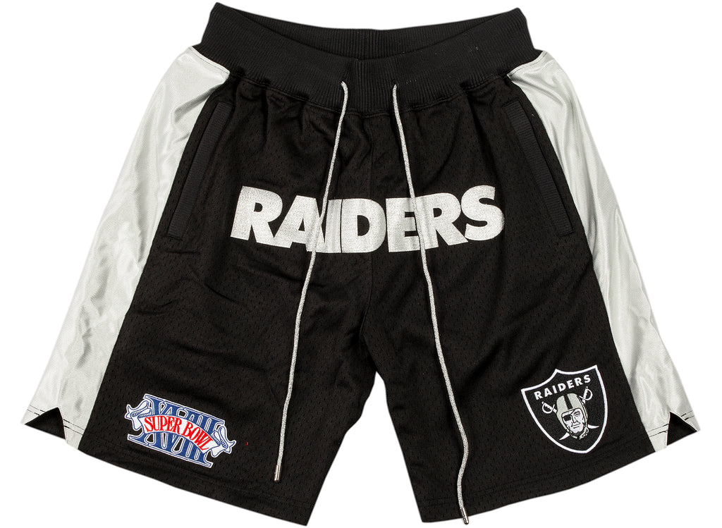 Just Don x Mitchell & Ness RAIDERS Shorts