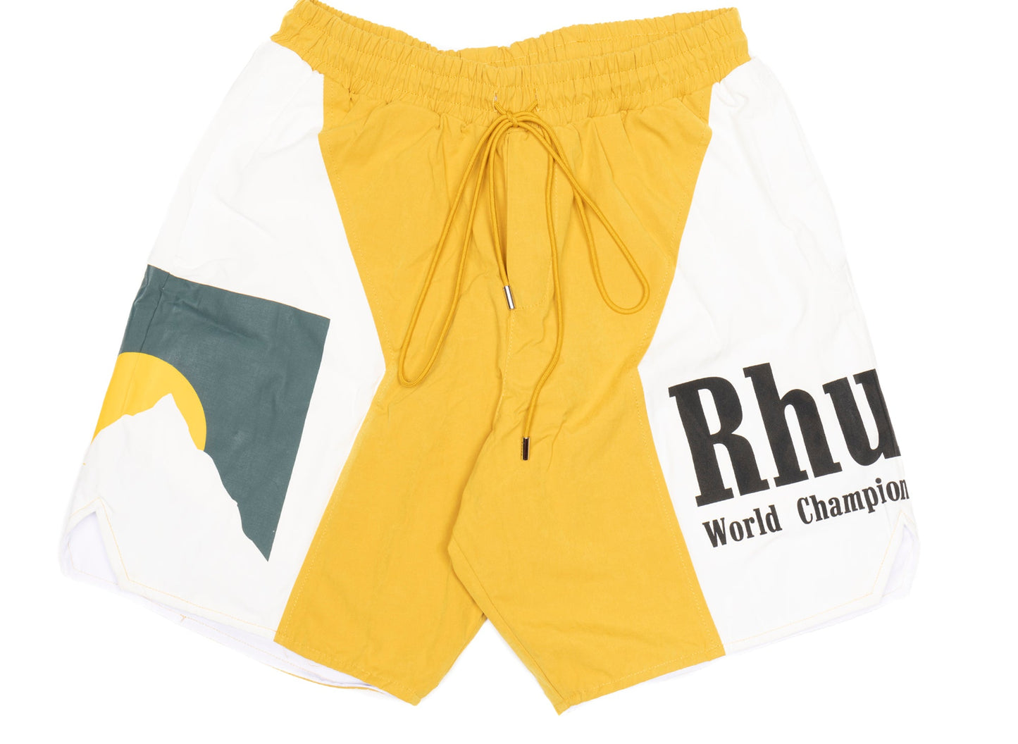 Rhude Panel Logo Shorts