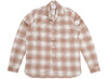 Rhude Sand Plaid Flannel