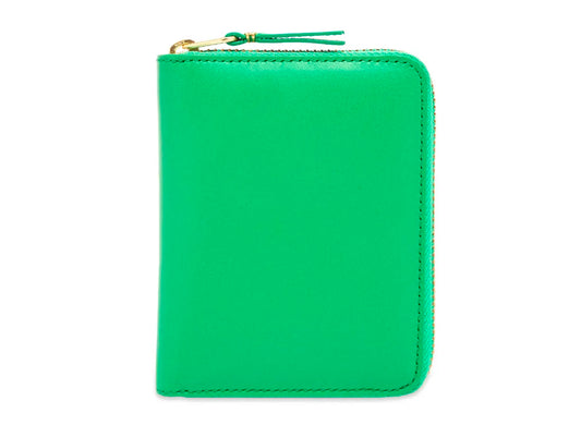 Comme des Garçon Classic Leather Wallet in Green