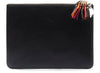 Comme des Garçon SA5100 Zipper Pull Wallet in Black