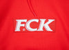 Fucking Rabbits FCK Hoodie in Red