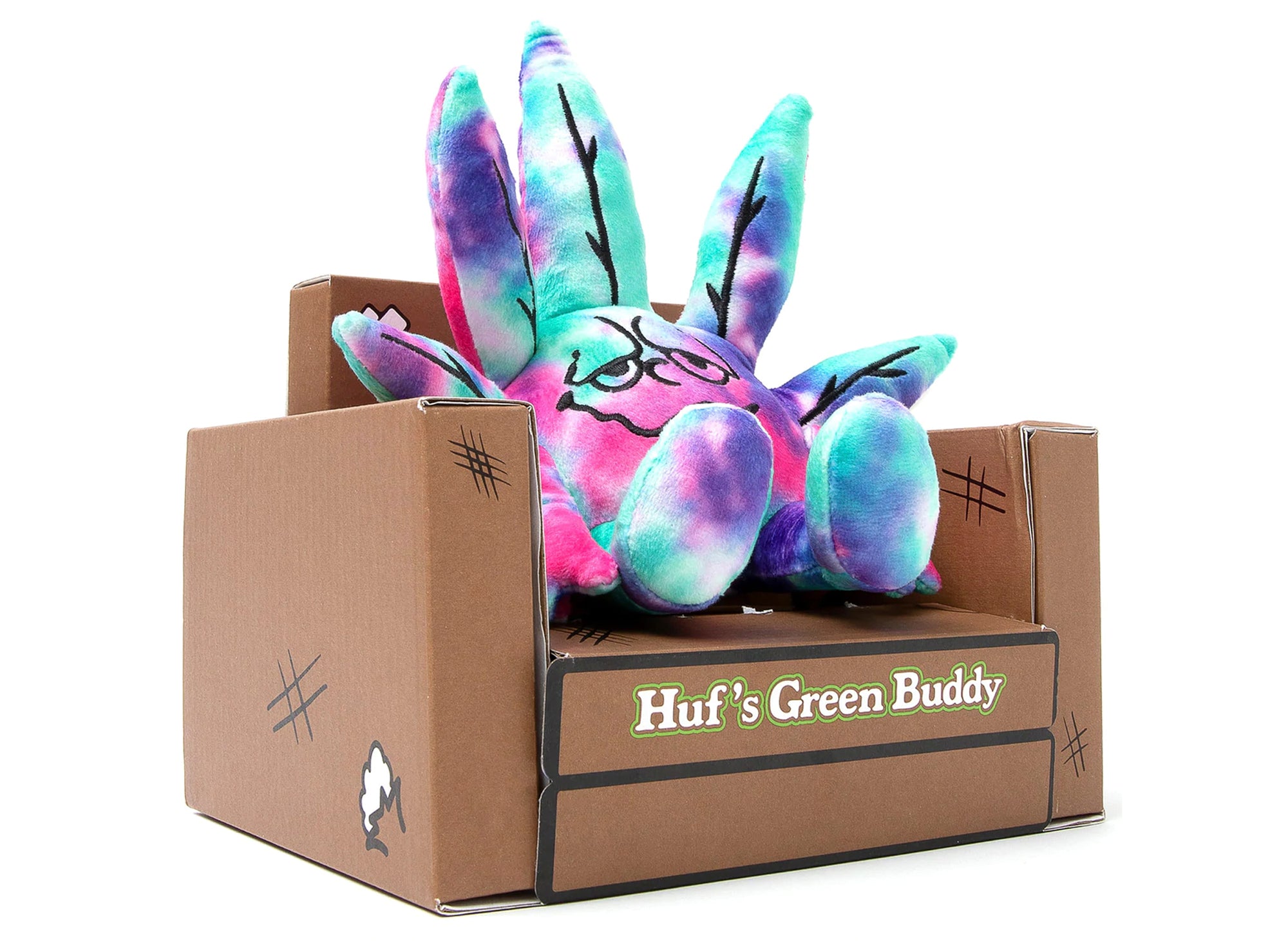 huf 420 GREEN BUDDY TIEDYE PLUSH ぬいぐるみ huf 420 GREEN BUDDY TIEDYE PLUSH ぬいぐるみ