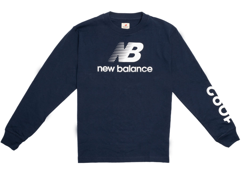 New Balance Made in USA Heritage L/S Tee NAVY