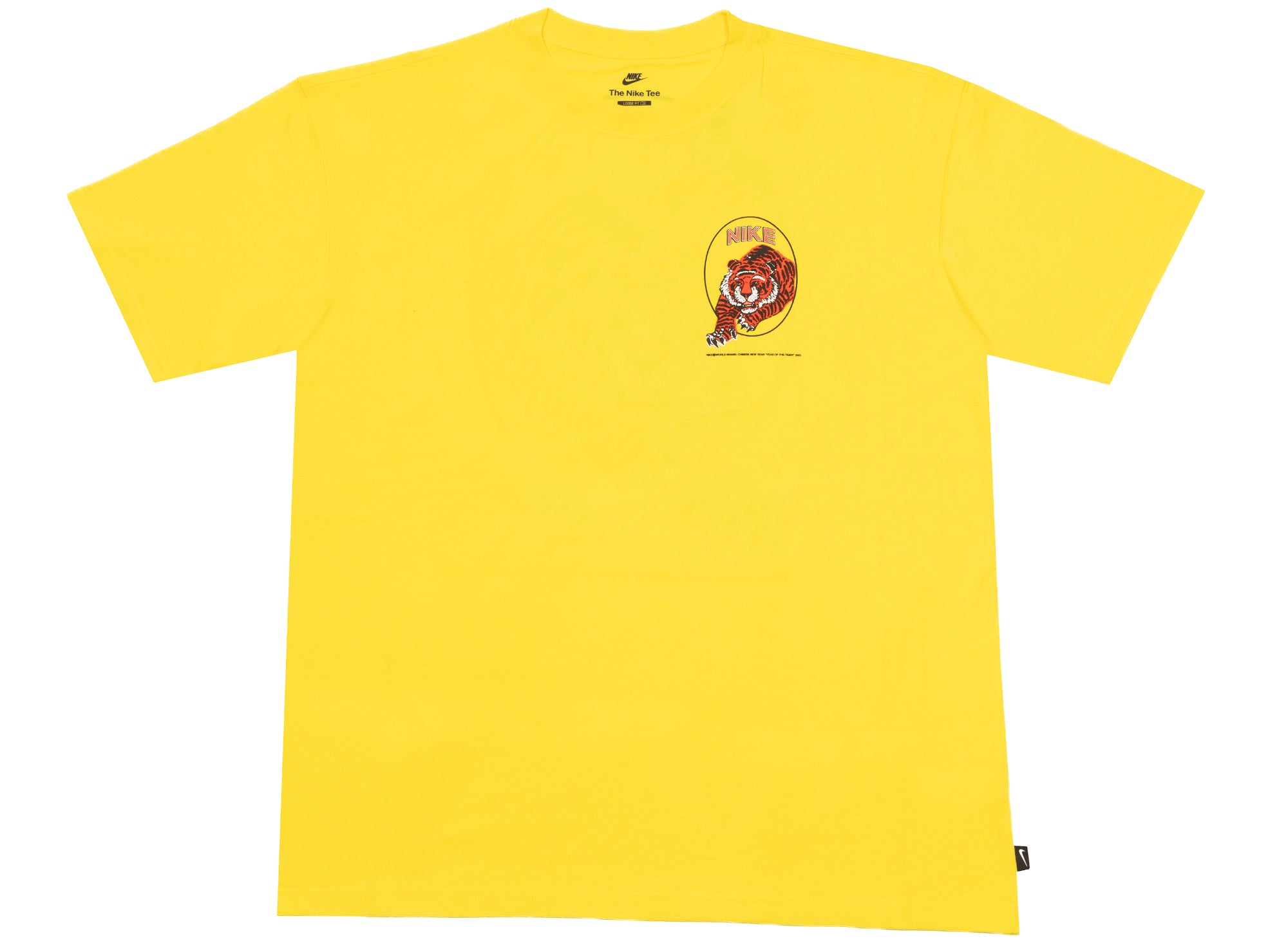 Nike NRG Tiger Tee in Yellow – Oneness Boutique