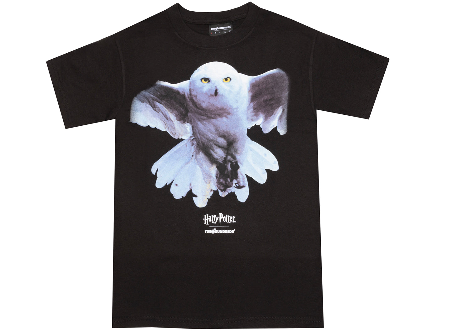 The Hundreds x Harry Potter Hedwig Tee in Black