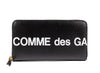 Comme des Garçon Huge Logo Wallet 'Black SA0111HL'
