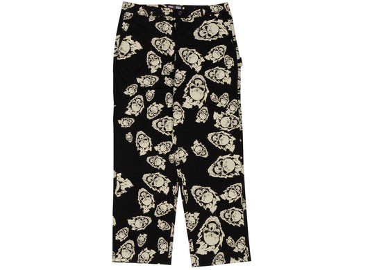 HUF Ghost Rider Painter Pants in Black