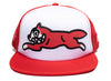 Ice Cream Trucker Hat in Red