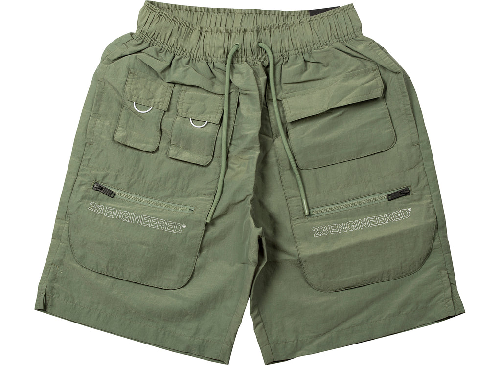 Jordan 23 Engineered Utility Shorts in Green