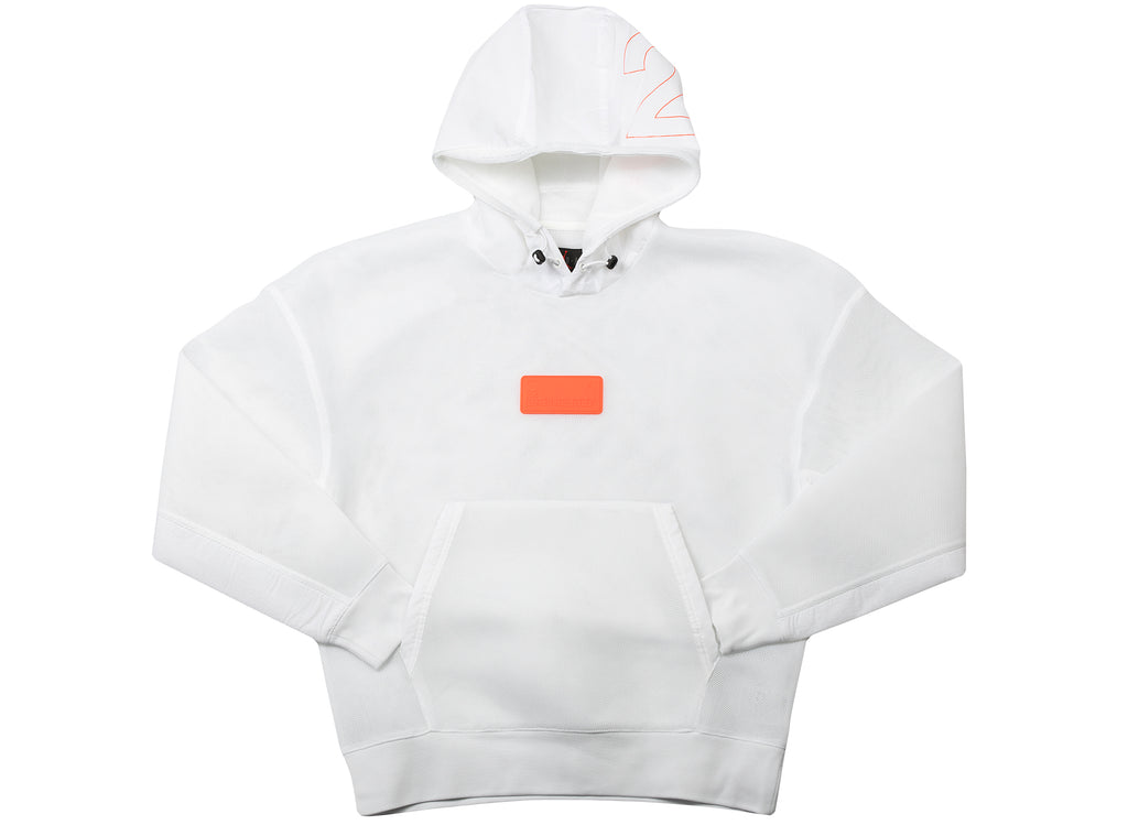 Jordan 23 Engineered Mesh Pullover Hoodie in White