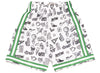 Mitchell & Ness NBA 1985 Celtics Doodle Swingman Shorts