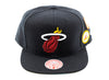 Mitchell & Ness Blue Under Finals Snapback HWC Miami Heat