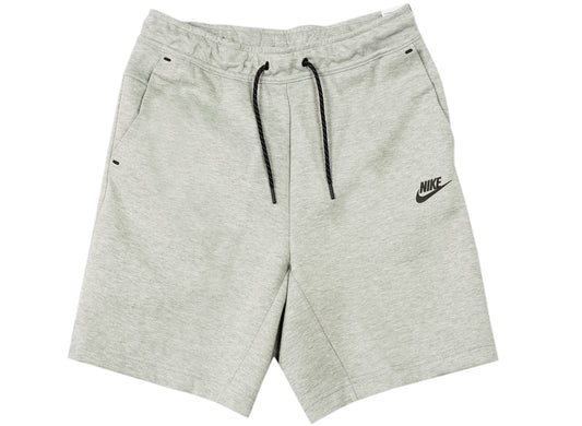 Nike Tech Fleece Shorts in Heather Grey