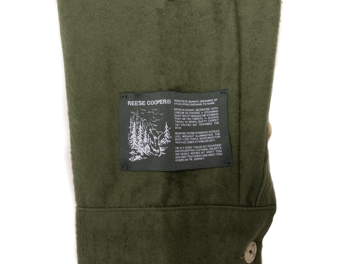 Reese Cooper Flannel Button Down Shirt