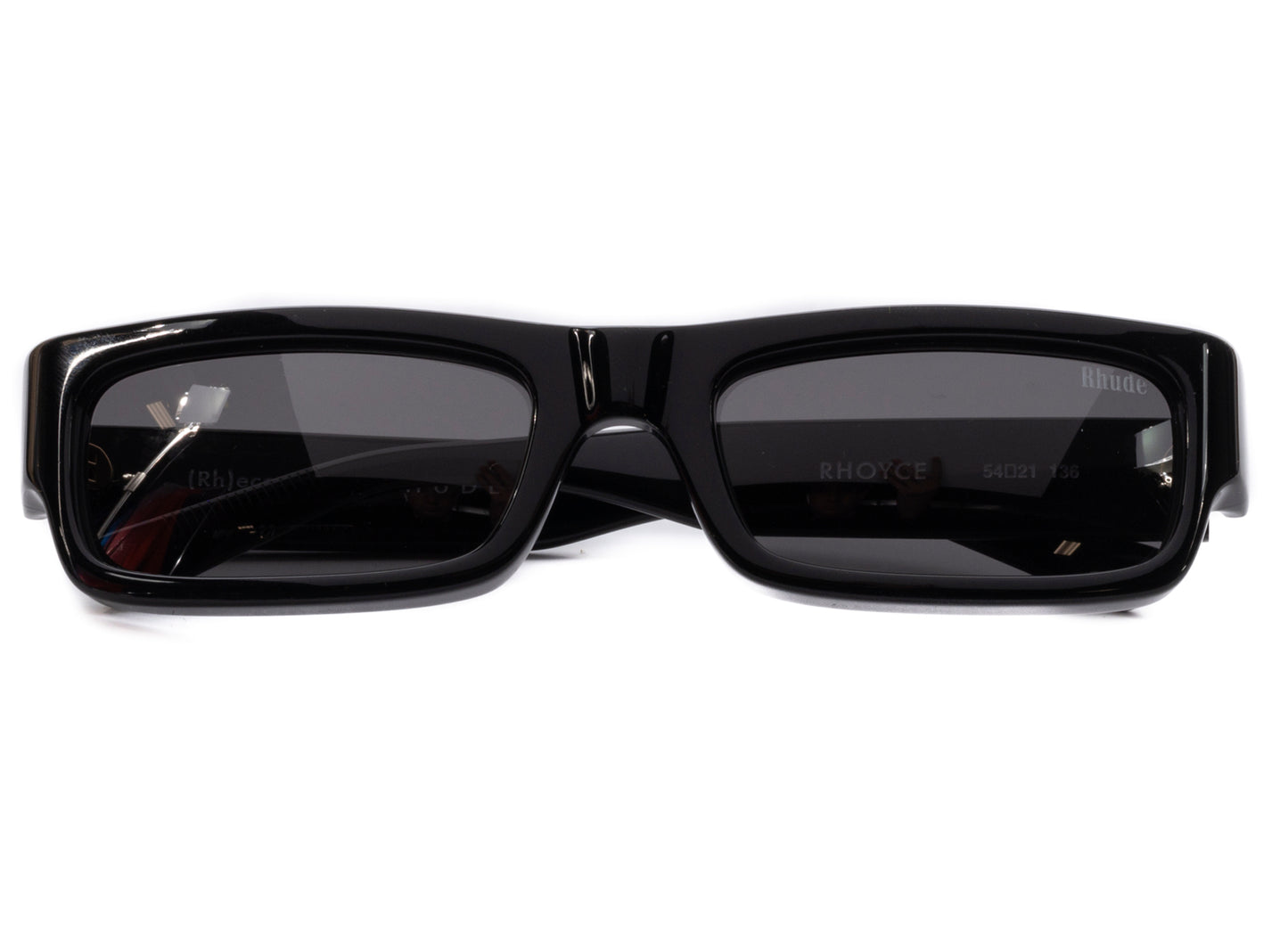 Rhude Rhoyce Frame Sunglasses in Black