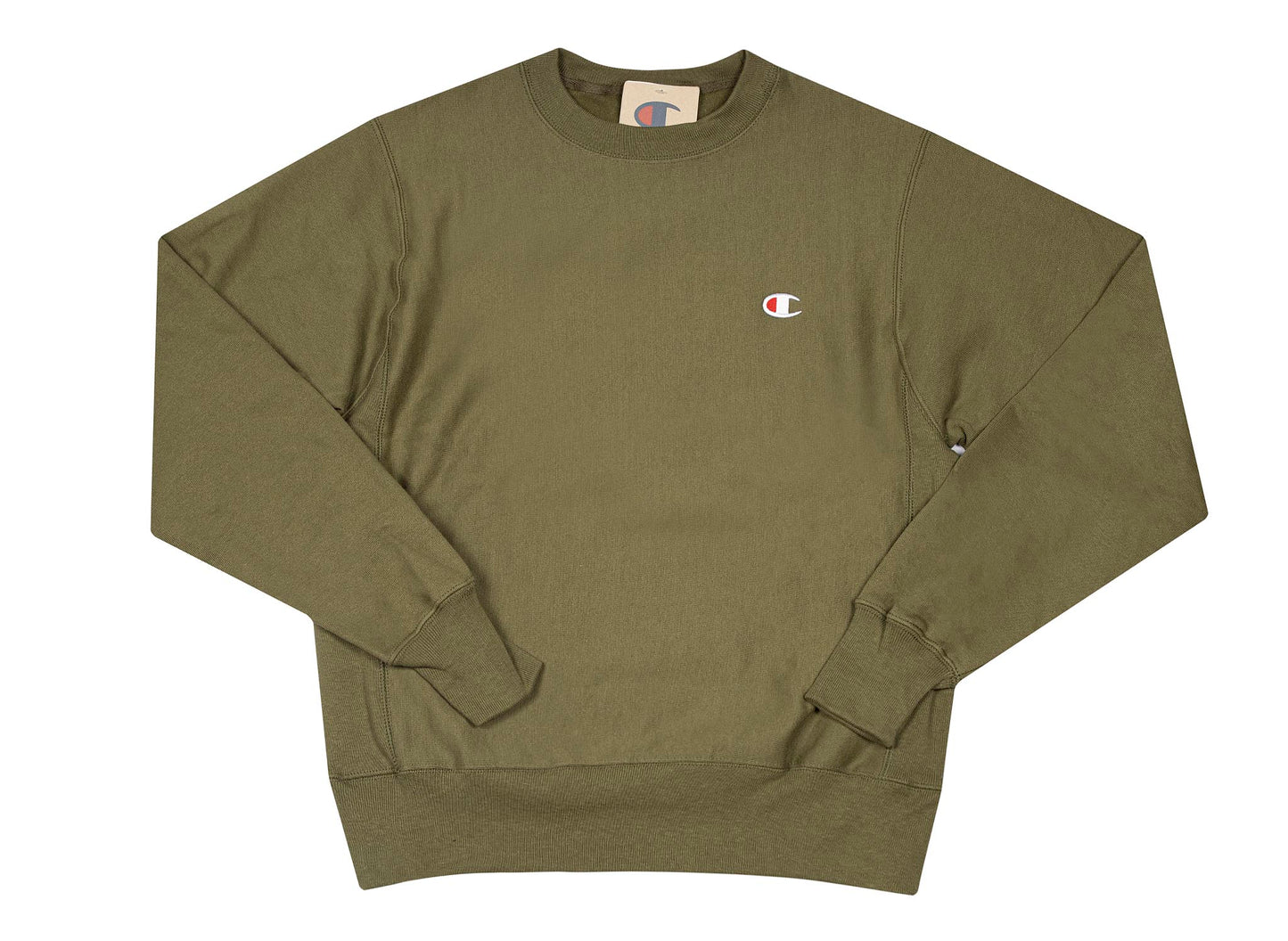 Champion Reverse Weave Crewneck 'Cargo Olive'