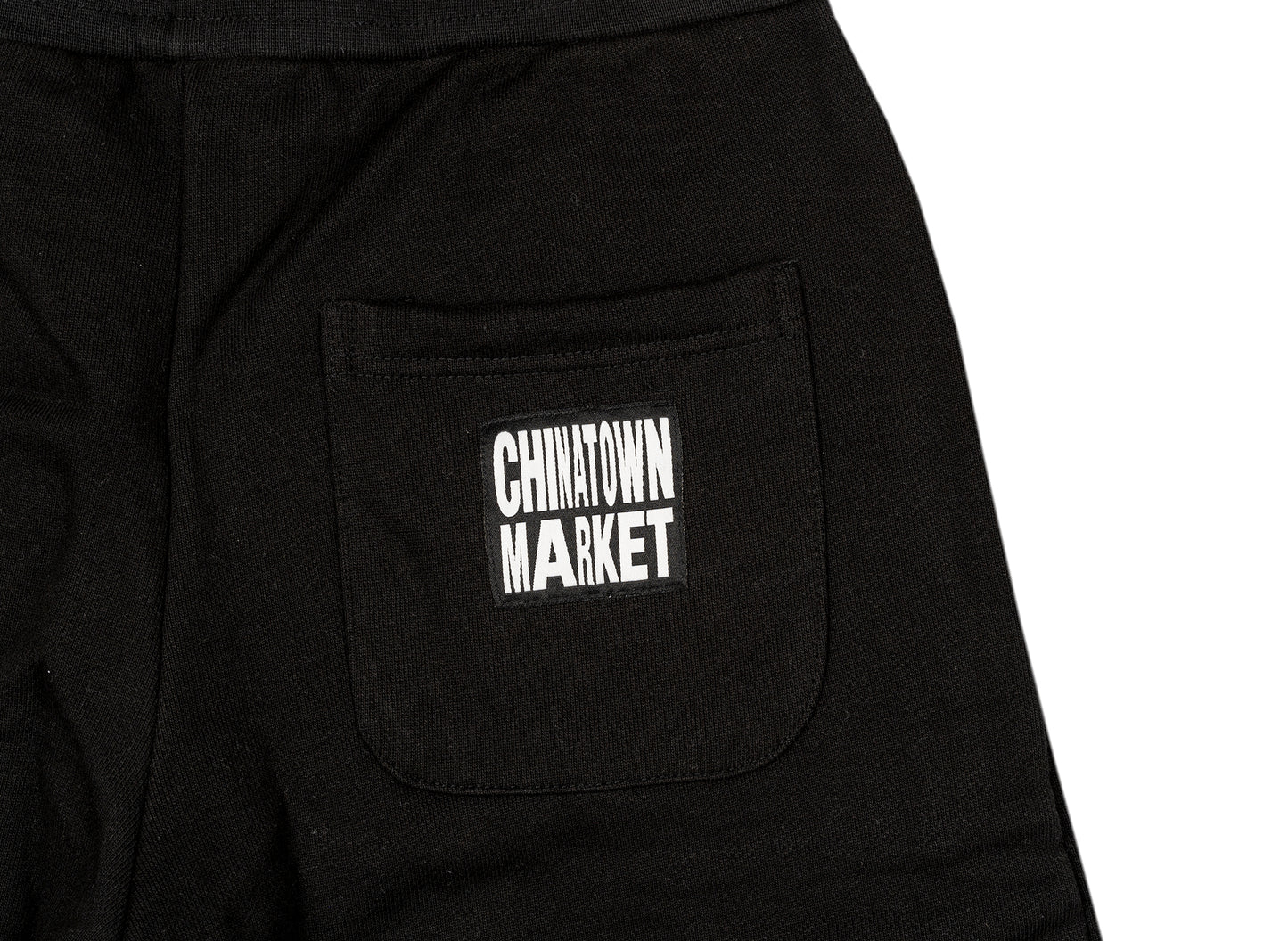 Chinatown Market Skelly World Tour Sweatshorts in Black