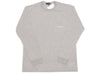 Comme des Garçons HOMME L/S Pocket Tee in Gray