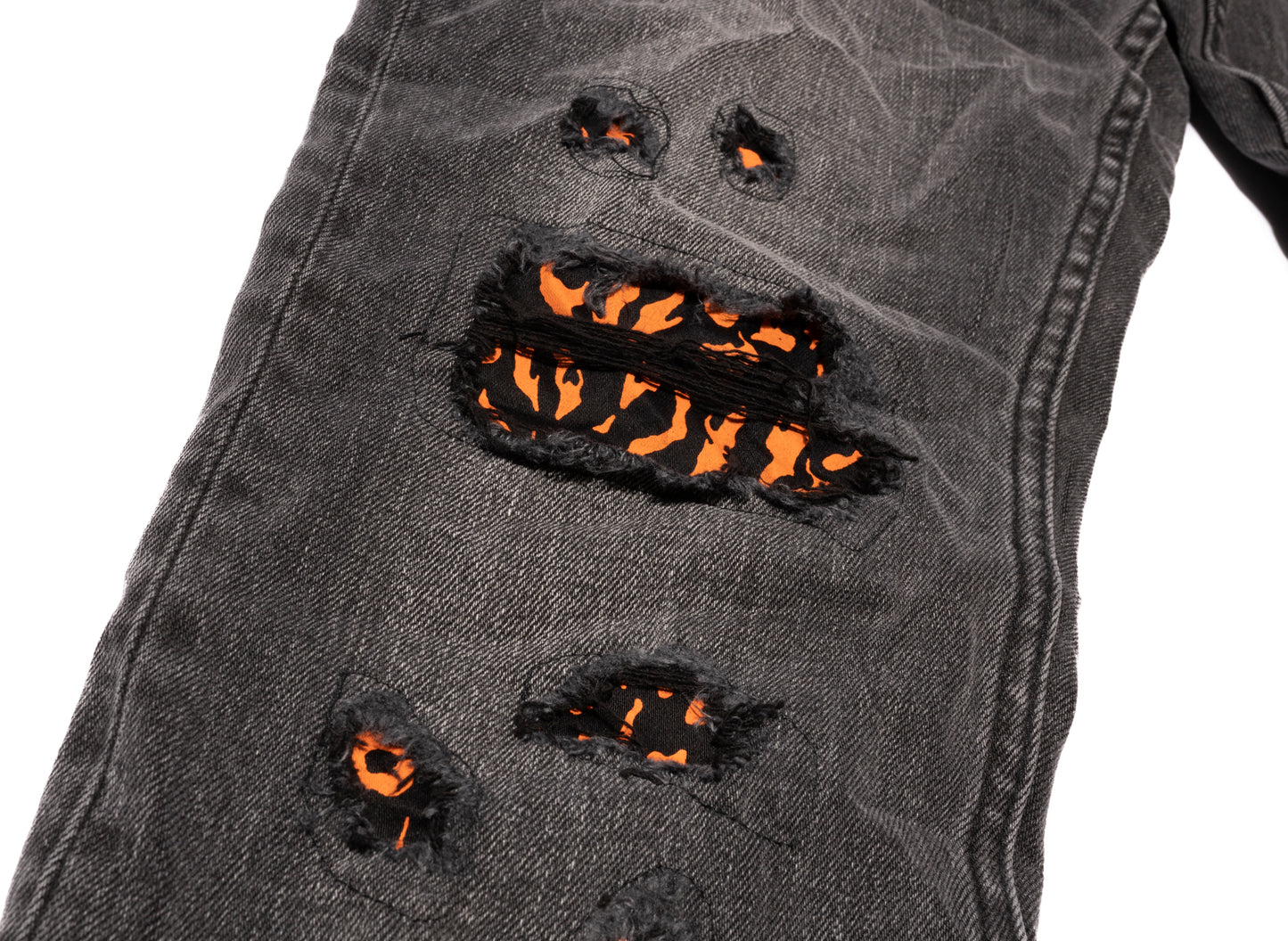 Ksubi Van Winkle Fire Patch Jeans