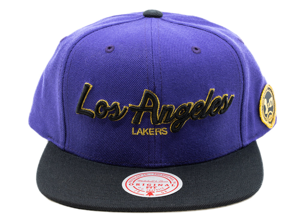 Mitchell & Ness Lakers City Champs Snapback