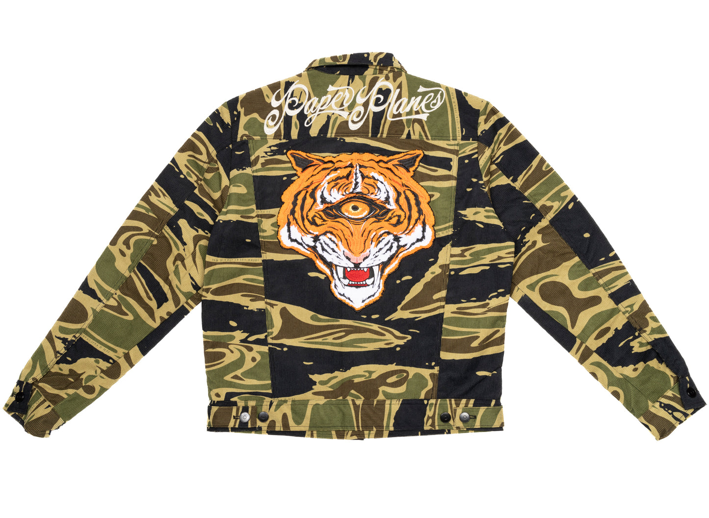 Paper Planes Eye of the Tiger Trucker Jacket