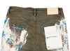 Purple Brand Indigo Cracked Jeans