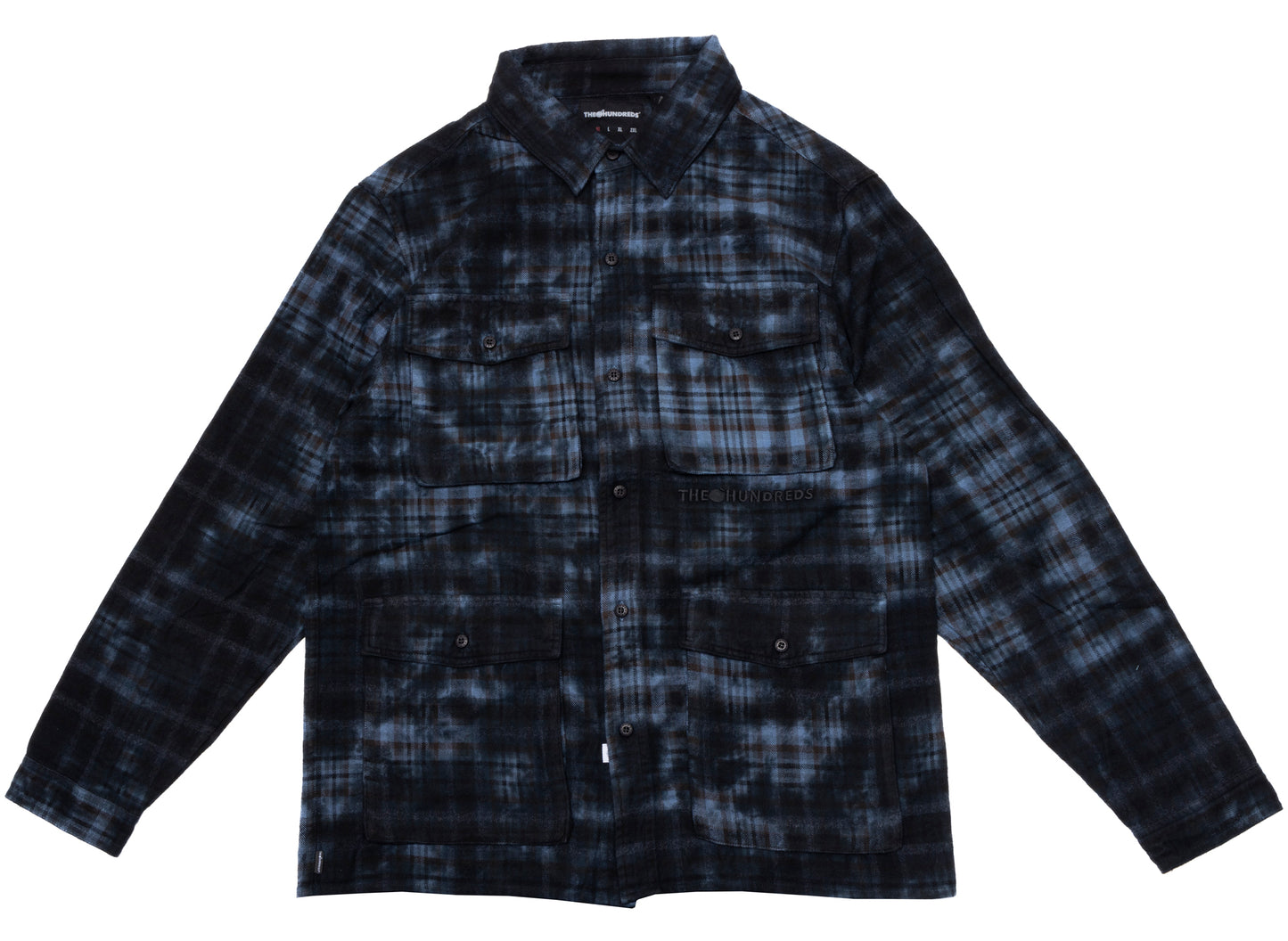 The Hundreds Bagger Button-Up in Black