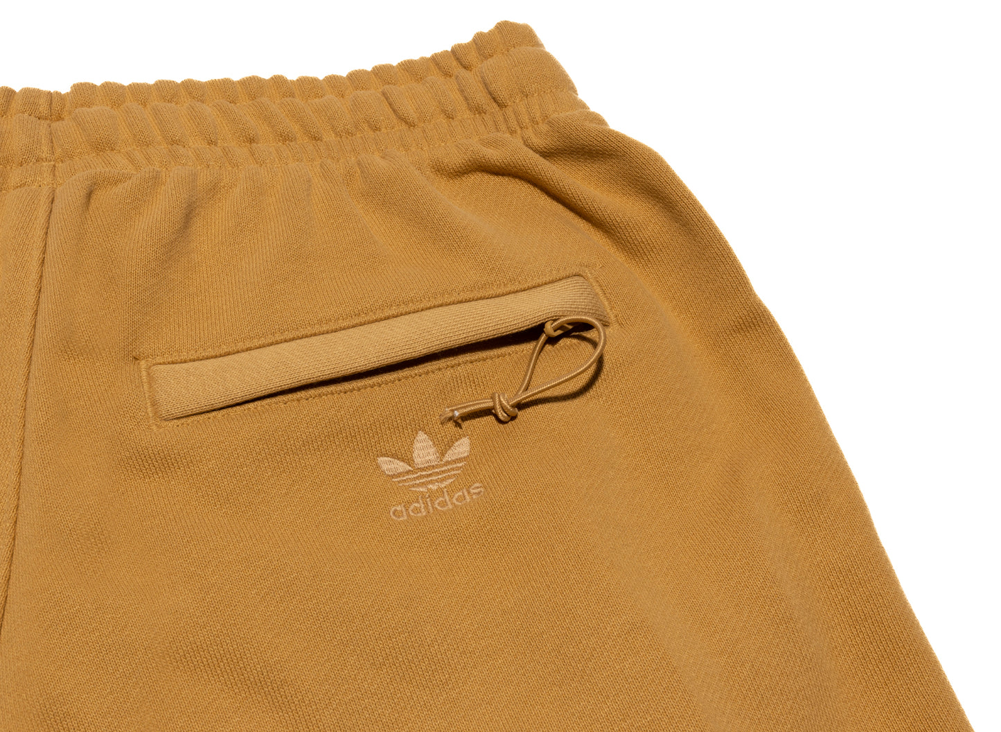 Adidas Pharrell Williams Basics Shorts in Gold