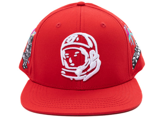 BBC Parasio Snapback Hat in Red