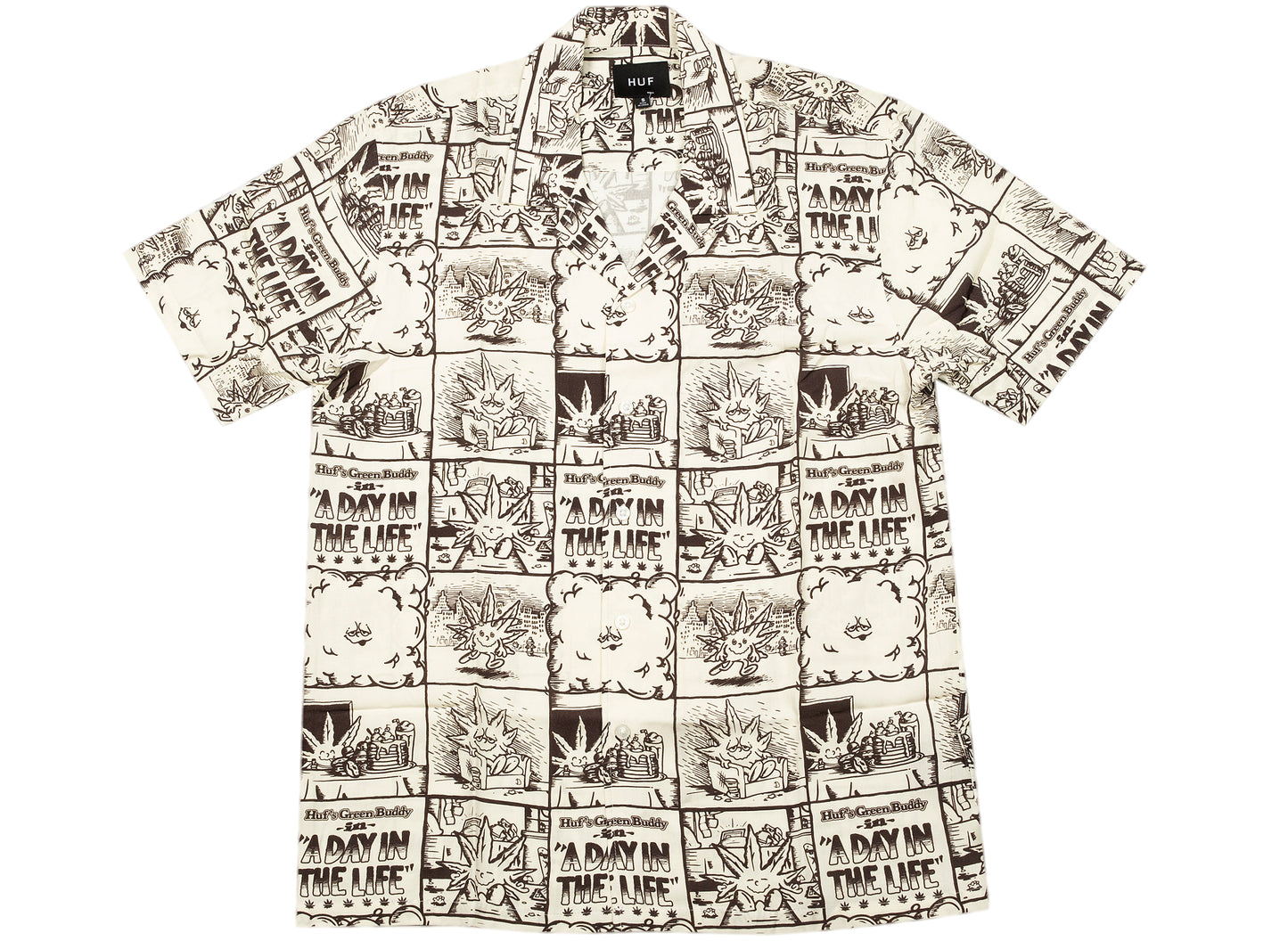 HUF Day in the Life S/S Woven Top