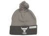 Mitchell & Ness NBA Cool Grey Knit Bulls Beanie