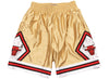 Mitchell & Ness NBA 75th Gold Swingman Bulls Shorts