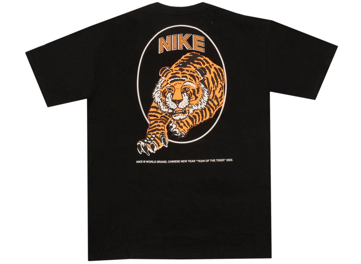 Nike NRG Tiger Tee in Black