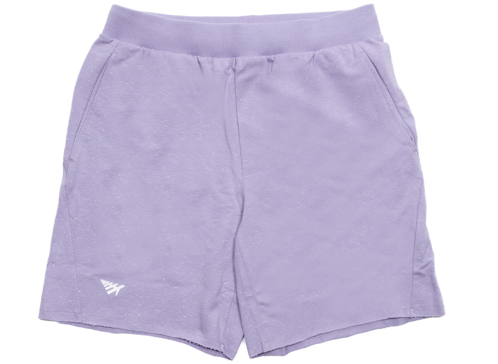 Paper Planes Speckled Shorts in Lilac