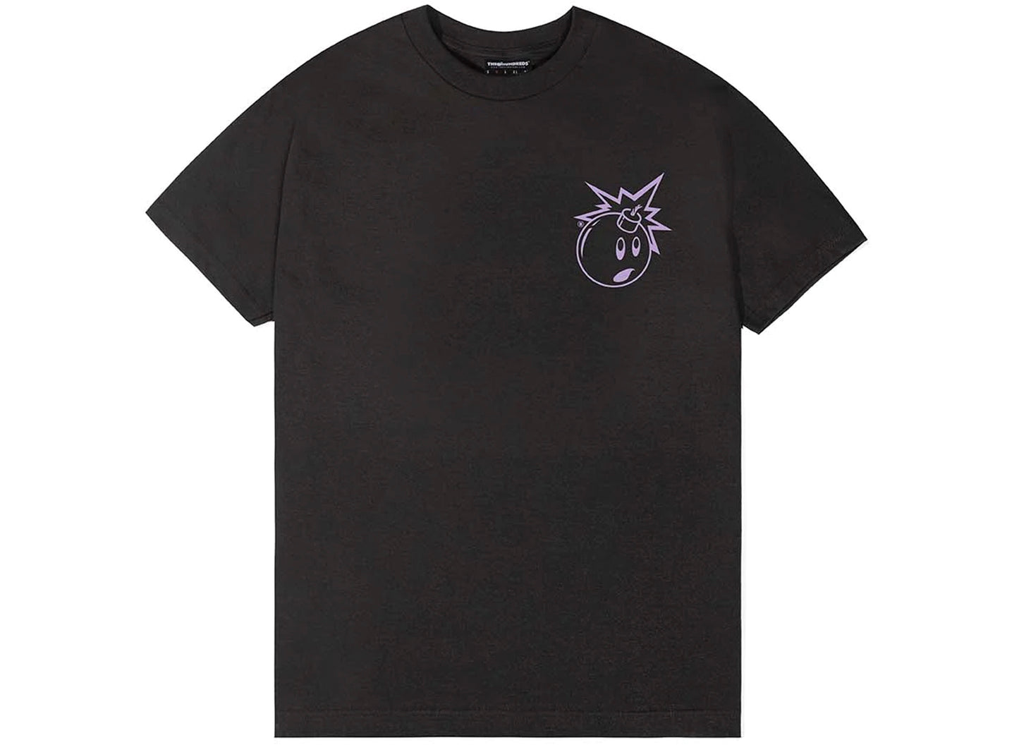 The Hundreds Simple Adam Tee in Black