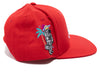 BBC Parasio Snapback Hat in Red