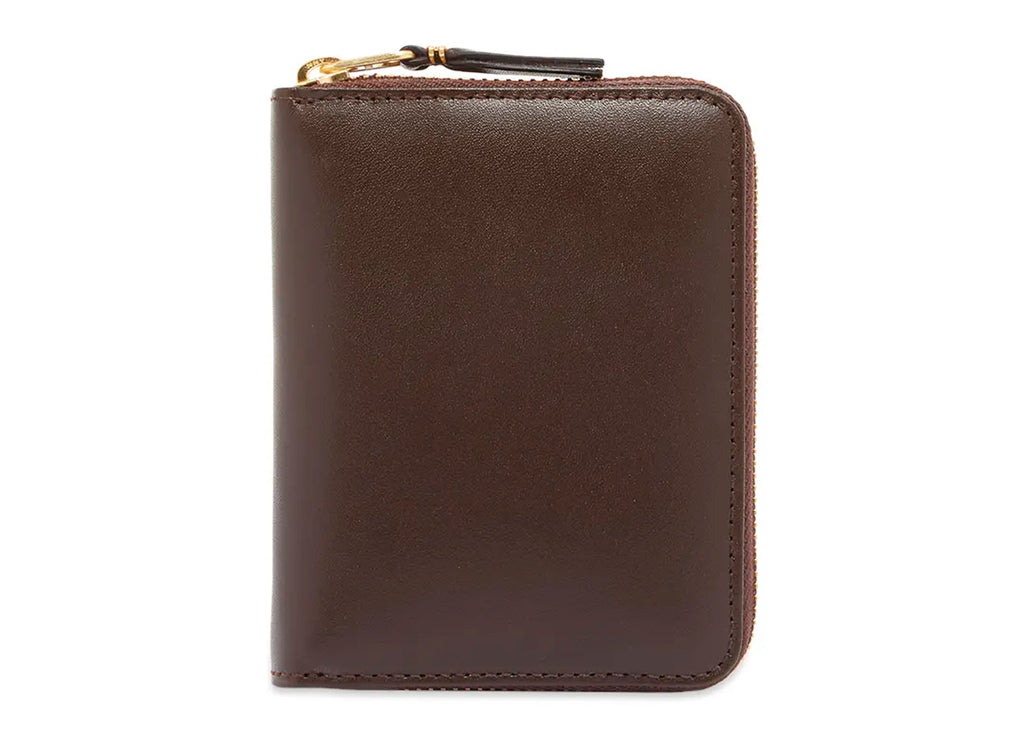 Comme des Garçon Classic Leather Wallet in Brown