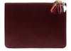 Comme des Garçon SA5100 Zipper Pull Wallet in Red