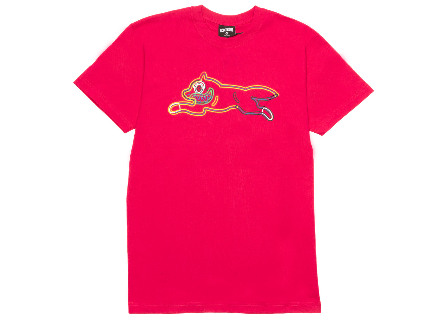 Ice Cream Outline S/S Tee in Pink