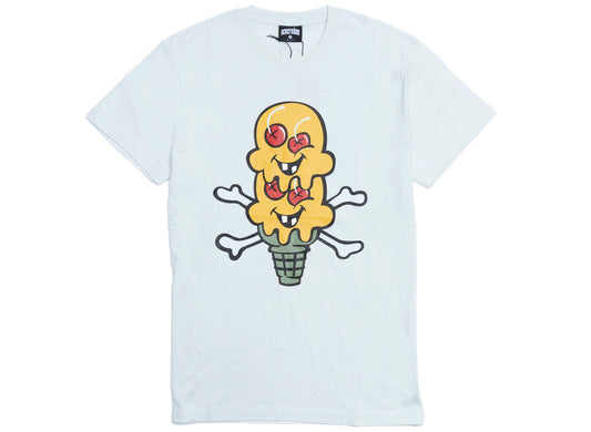 Ice Cream Two Scoops S/S Tee in Blue