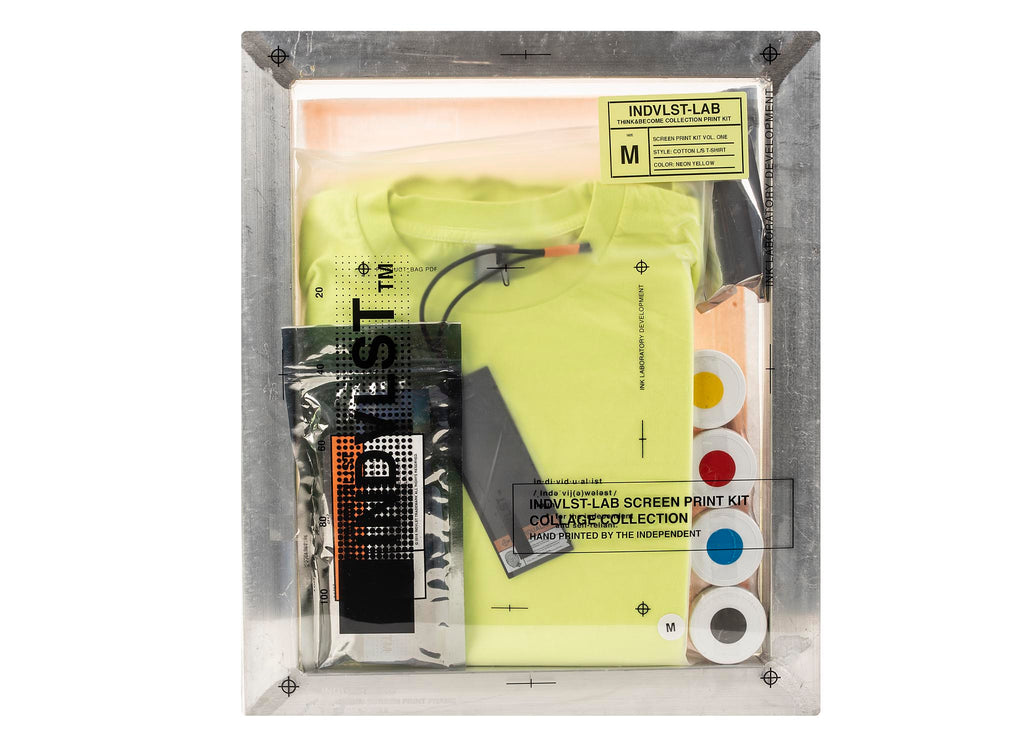 INDVLST Visions Print Kit Long Sleeve T-Shirt 'Neon'