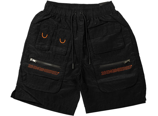 Jordan 23 Engineered Utility Shorts in Black