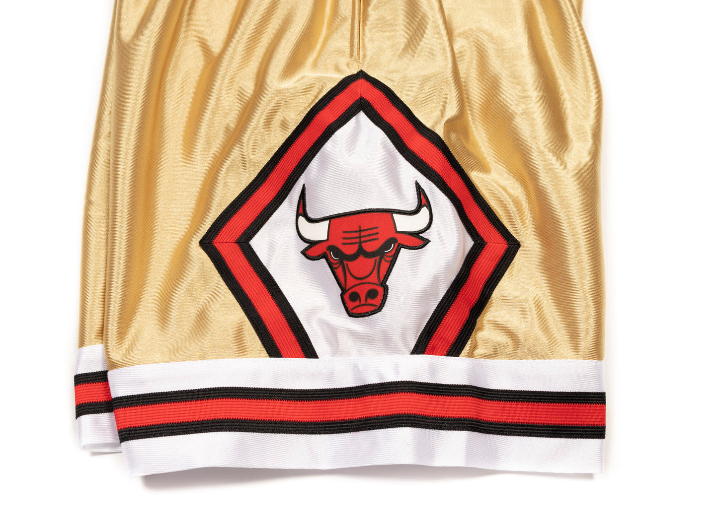 Mitchell & Ness NBA 75th Gold Swingman Bulls Shorts